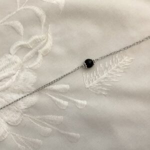 Pendule de divination en Obsidienne, Pentacle et Crâne de corbeau
