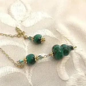 il_fullxfull.7724538204_e3kw Pendule divinatoire en Malachite et Acier inoxydable doré