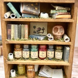 L'Armoire de l'Alchimiste - Curiosités miniatures