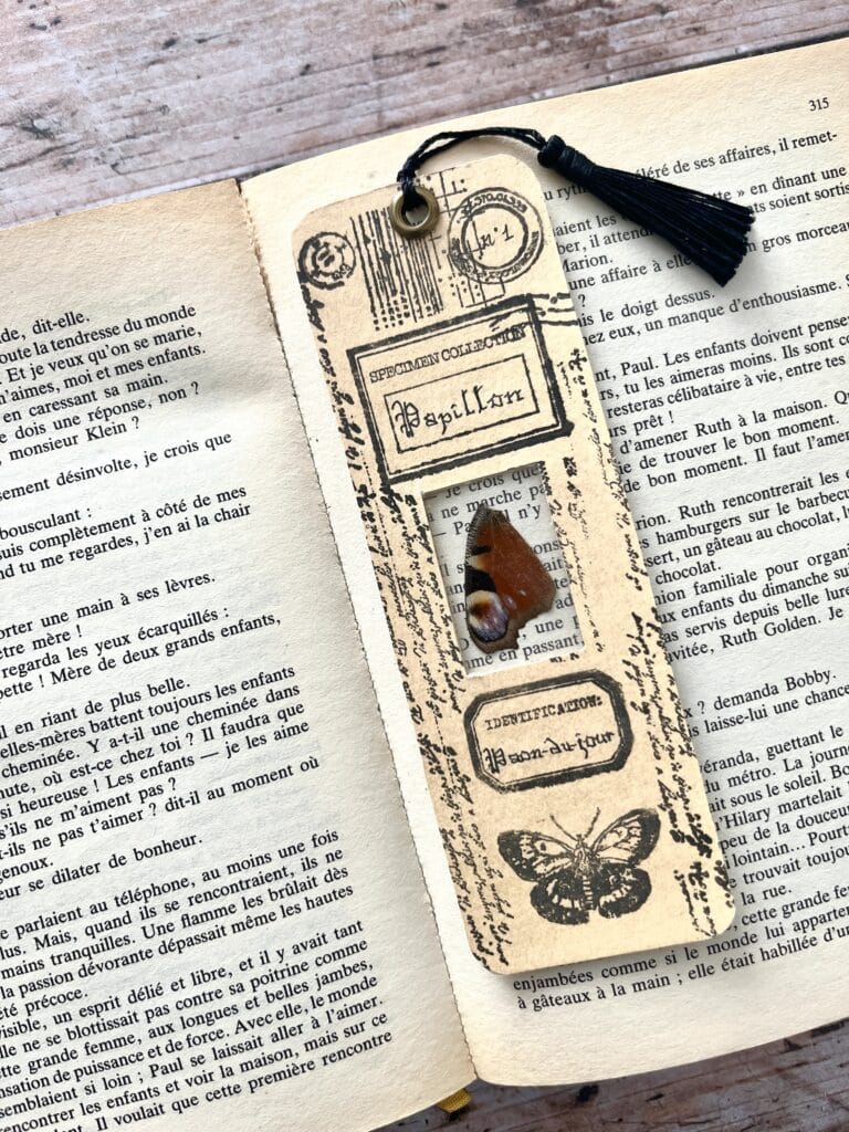 Marque-page “Papillon” - Spécimen N .1