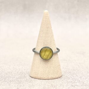 Bague "Lumière de Tournesol" - Colletion Herbier figé
