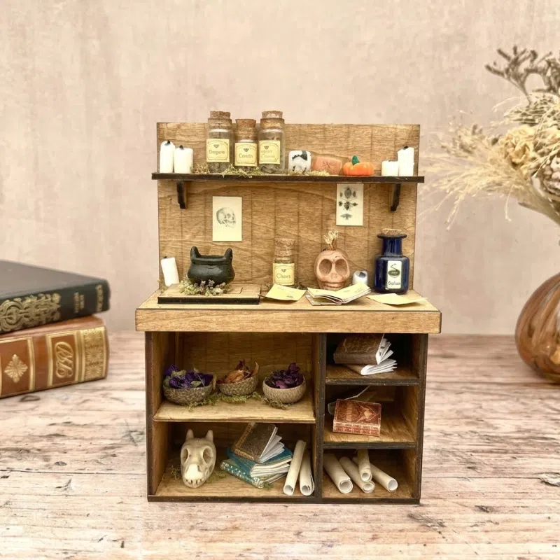 L'Établi des sortilèges - Curiosités miniatures