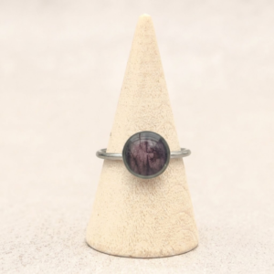 Bague "Clématite du vent" - Collection Herbier figé