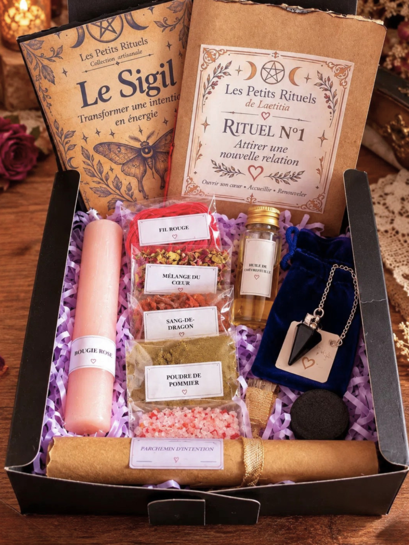 COFFRET RITUEL AMOUR — ATTIRER UNE NOUVELLE RELATION