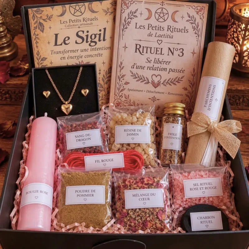 Coffret Rituel Amour – Se libérer d’une relation passée