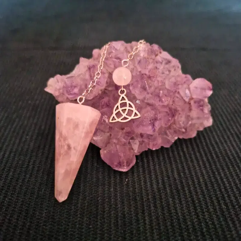 pendule quartz rose